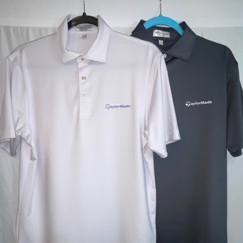 Peter Millar Taylormade Golf Shirts Size Medium